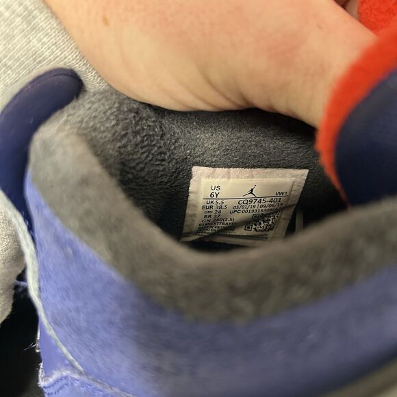 Nike Shoes Air Jordan 4 Retro GS “Winterized/Loyal Blue” 2024 - Picture 10 of 10